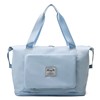 Foldable & Expandable Travel Gym Duffel Sky blue color SKU reference