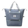 Foldable & Expandable Travel Gym Duffel Blue color SKU reference