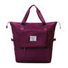 Foldable & Expandable Travel Gym Duffel Purple red color SKU reference