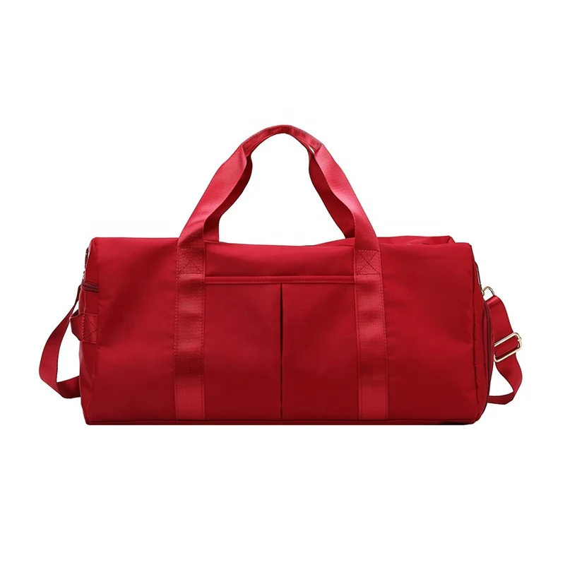 Dry-Wet Separated Sports & Travel Duffle Yellow color SKU reference