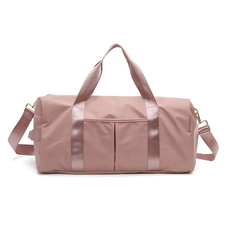 Dry-Wet Separated Sports & Travel Duffle Pink color SKU reference