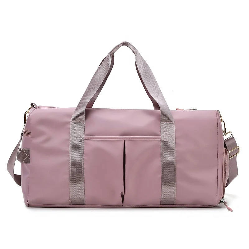 Dry-Wet Separated Sports & Travel Duffle Pink2 color SKU reference
