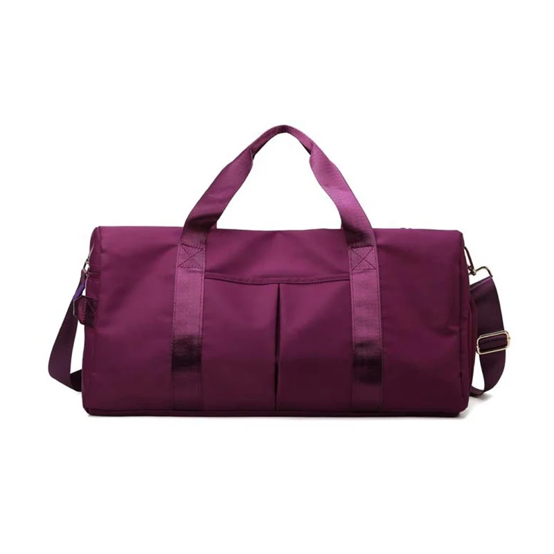 Dry-Wet Separated Sports & Travel Duffle Purple2 color SKU reference