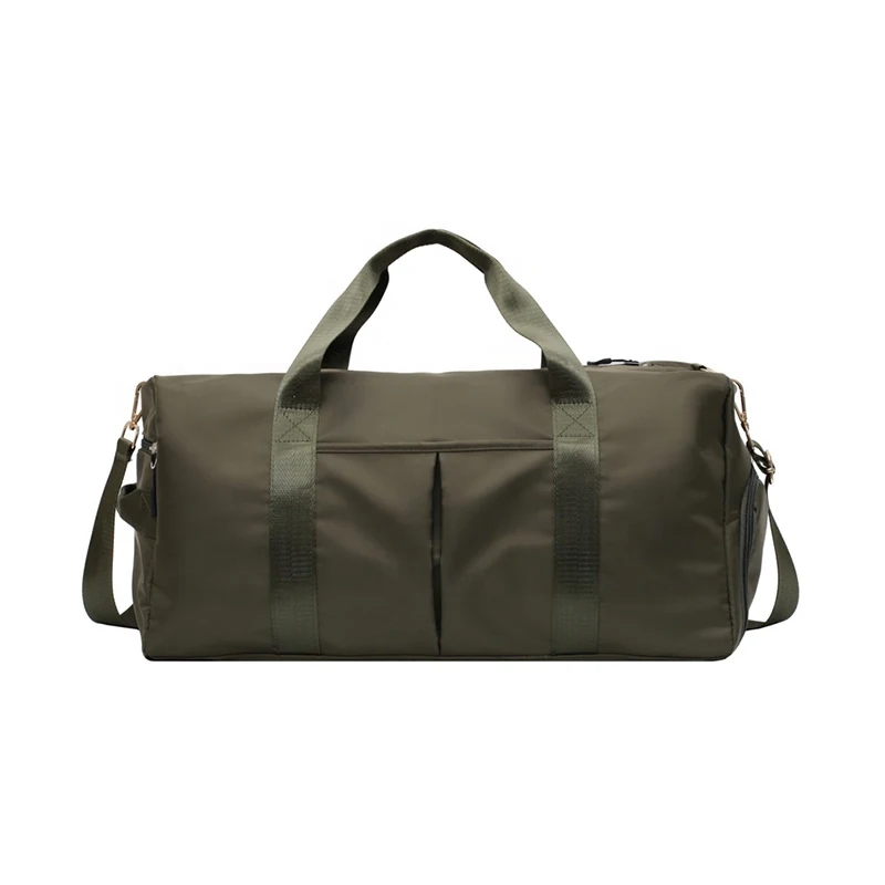 Dry-Wet Separated Sports & Travel Duffle Green2 color SKU reference