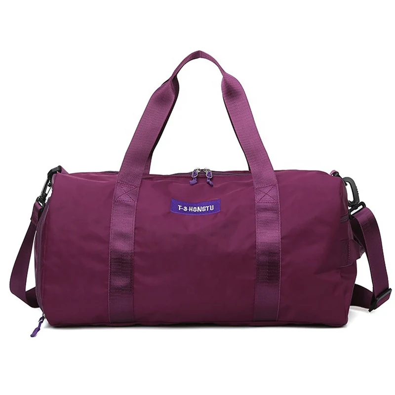 Compact Sports Weekender Duffle with Shoe Compartment Purple 2 color SKU reference