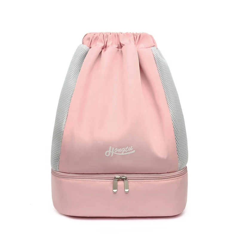 Foldable Swim & Sports Duffle Backpack Pink color SKU reference