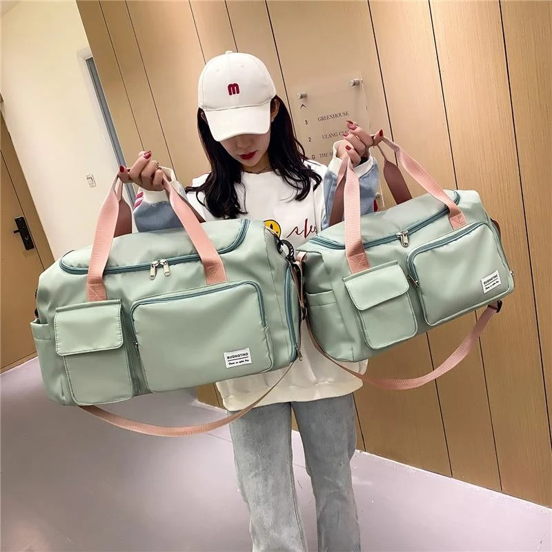 Two-Size Sports Travel Duffle with Shoe Storage product reference image