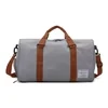 Polyester Weekend and Gym Duffel with Eight Color Options Grey color SKU reference