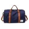 Polyester Weekend and Gym Duffel with Eight Color Options Blue color SKU reference