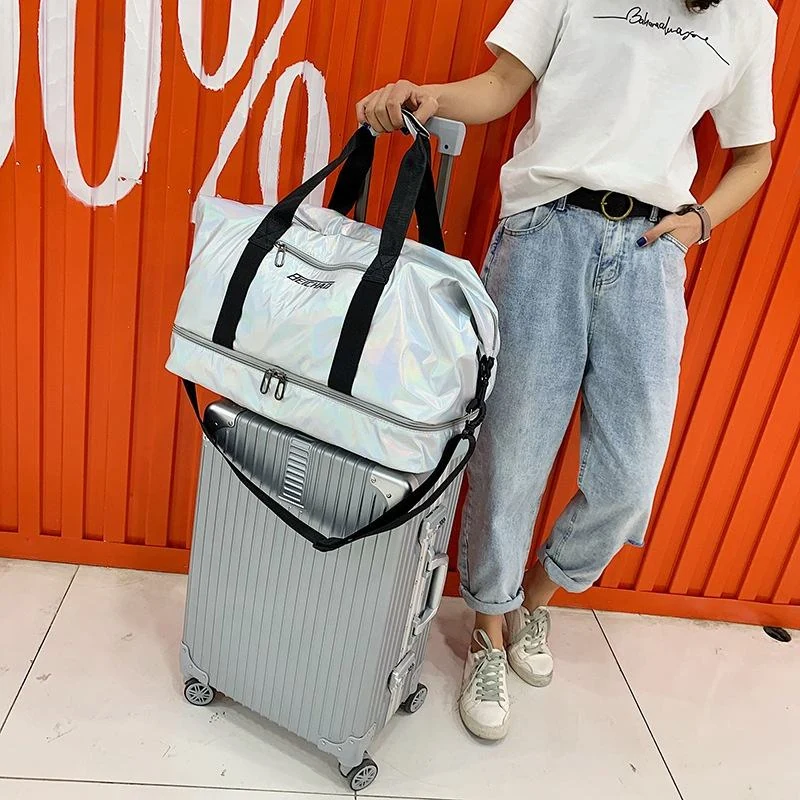 Holographic Pearlescent Gym & Travel Duffle product reference image