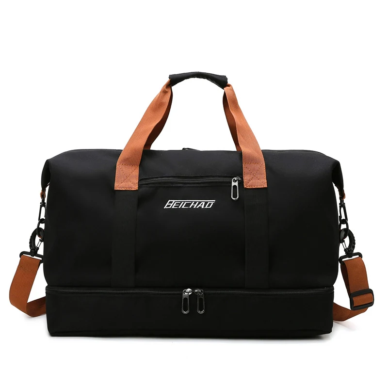 Multi-Color Training Duffle with Shoe Storage Black color SKU reference