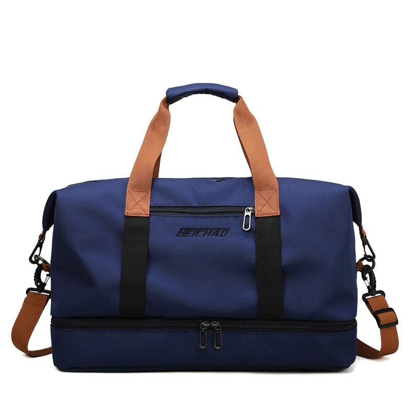 Multi-Color Training Duffle with Shoe Storage Blue color SKU reference