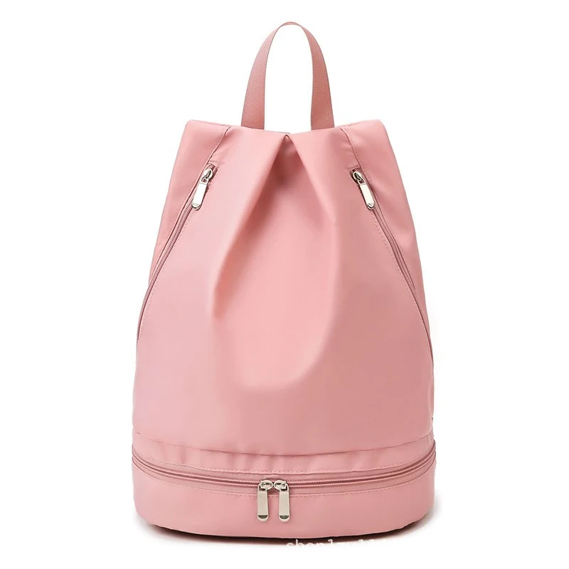 Dance & Fitness Duffle Backpack with Shoe Compartment Red color SKU reference