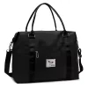 30L Oxford Travel Tote with Dry/Wet Pocket Black · ref 2 SKU overview reference