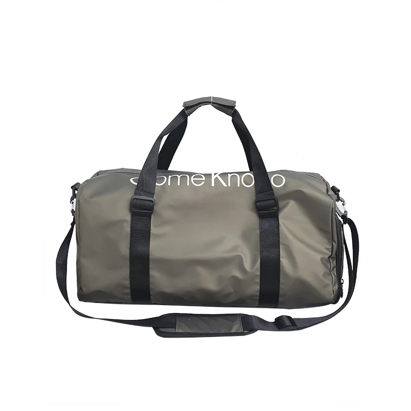 Carry-On Travel Duffle with Shoe Compartment Gray2 color SKU reference