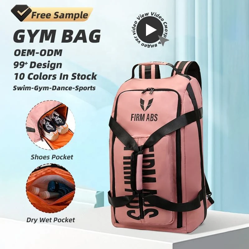 Sports Travel Backpack with Separate Shoe Compartment product reference image
