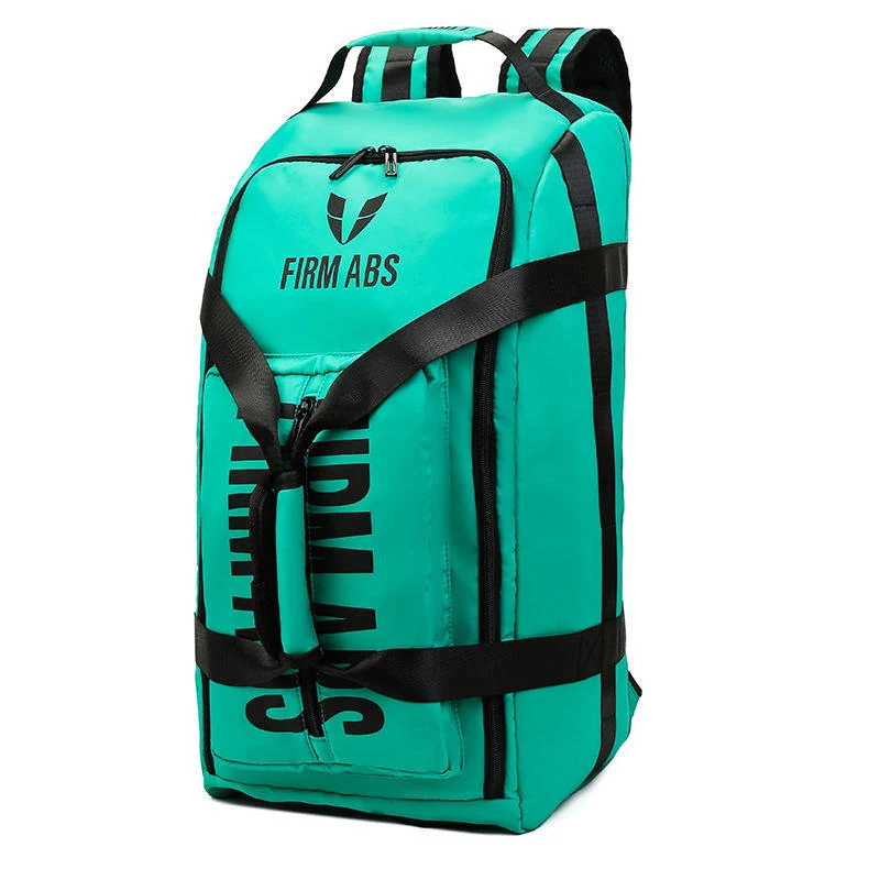Sports Travel Backpack with Separate Shoe Compartment Blue color SKU reference