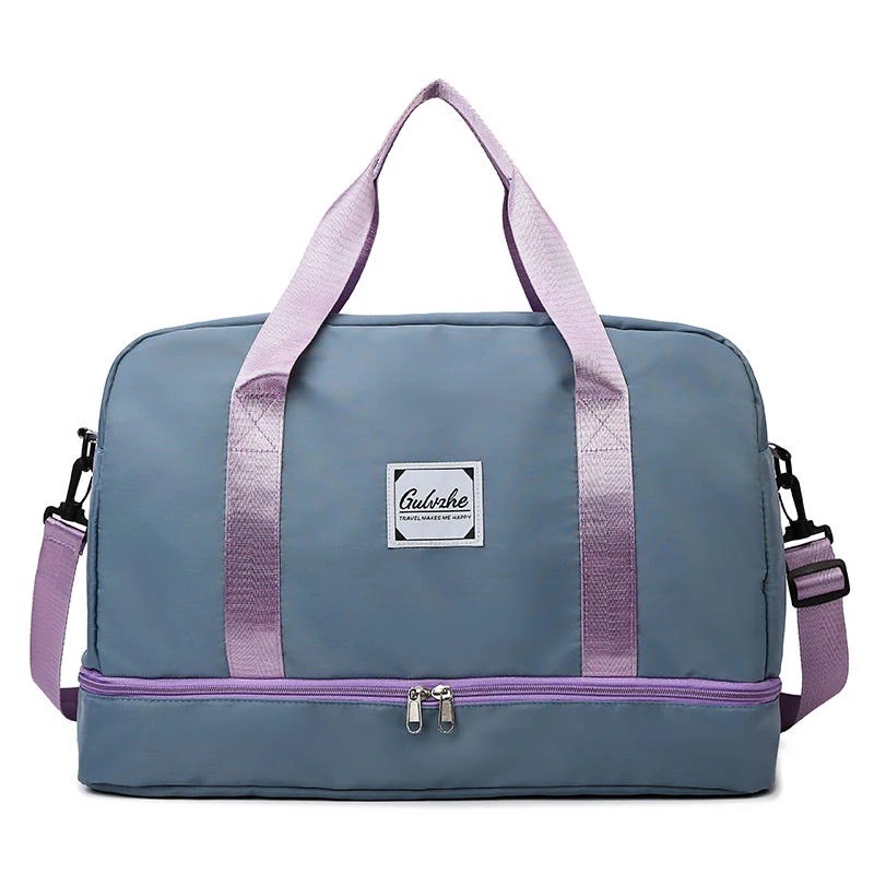 Wet/Dry Travel Duffel with Separate Shoe Compartment Navy color SKU reference