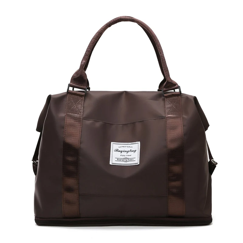 Two-Size Travel Duffle with Custom Color Options Dark gray color SKU reference