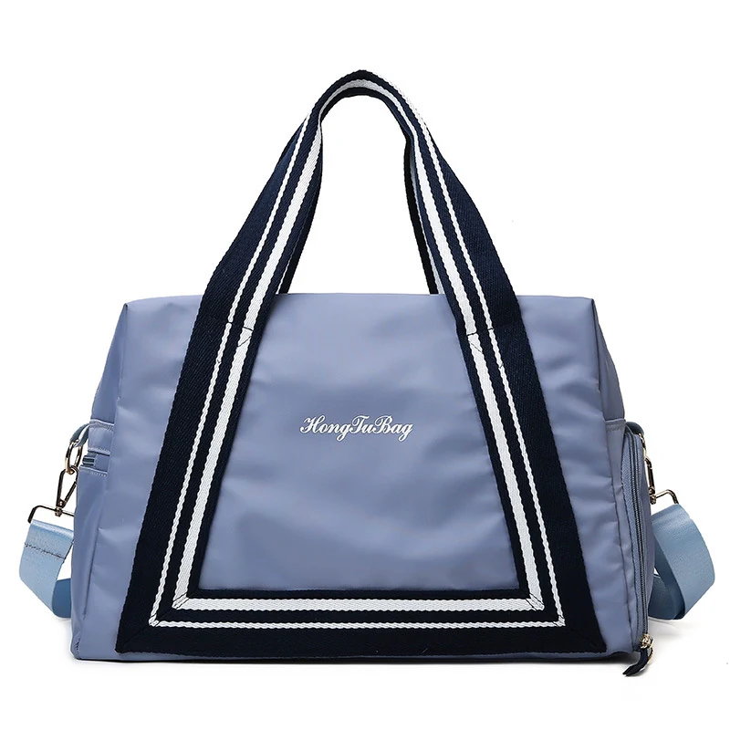 Expandable Travel Duffle in Two Size Options Blue46 × 23 × 27 cm color SKU reference