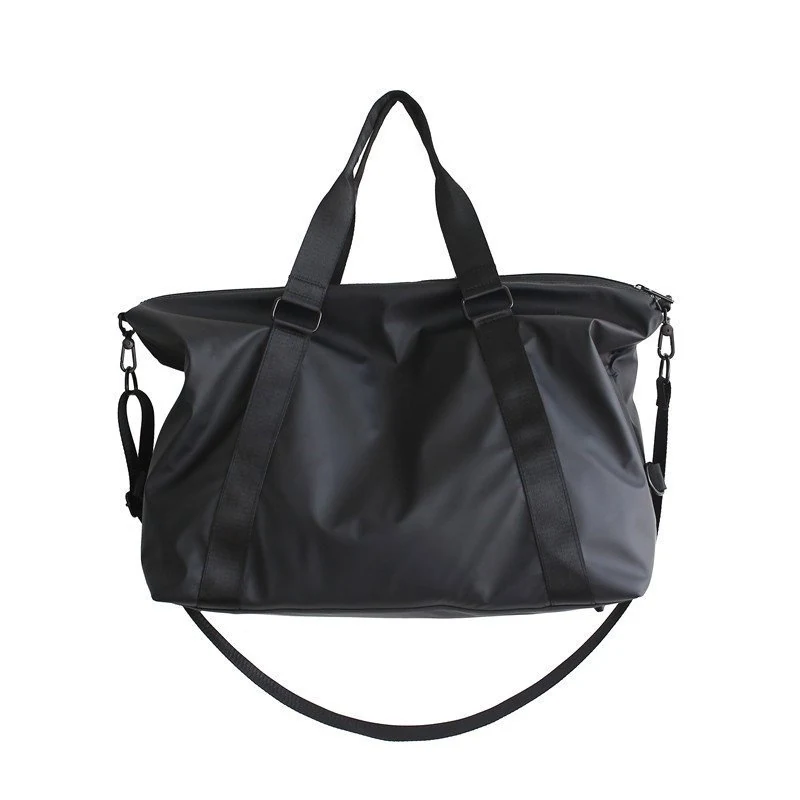 Taekwondo Sports Duffle with Shoe Compartment Black color SKU reference