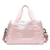 30L Pearlescent Polyester Weekender with Shoe and Dry-Wet Storage Color option 01 color SKU reference
