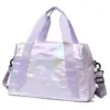 30L Pearlescent Polyester Weekender with Shoe and Dry-Wet Storage Color option 03 color SKU reference