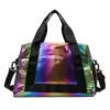 30L Pearlescent Polyester Weekender with Shoe and Dry-Wet Storage Color option 05 color SKU reference
