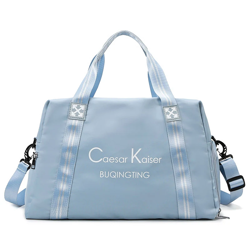 Women's Medium Crossbody Satchel Tote Sky blue color SKU reference