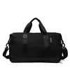 Large-Capacity Gym & Travel Duffel with Shoe Compartment Black color SKU reference