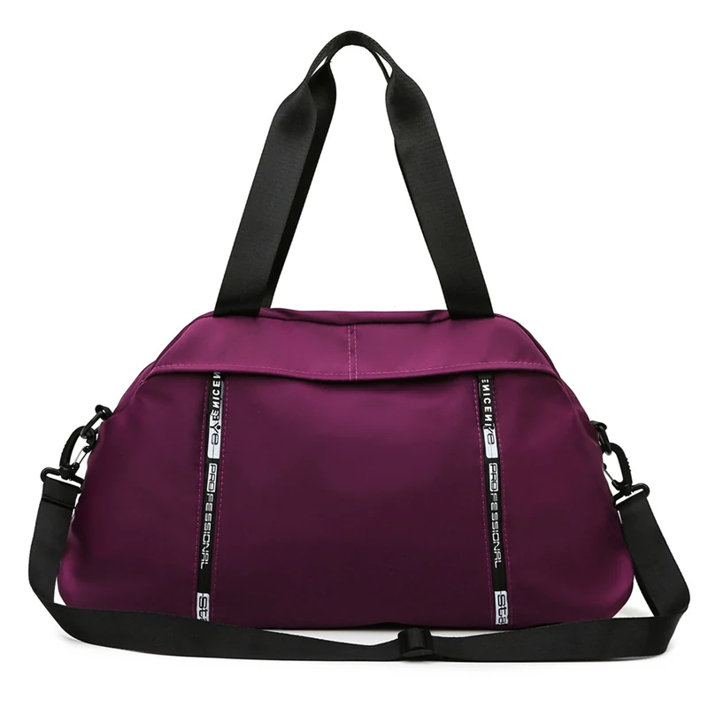 Oxford Gym Duffle with Yoga-Mat Carry Purple color SKU reference