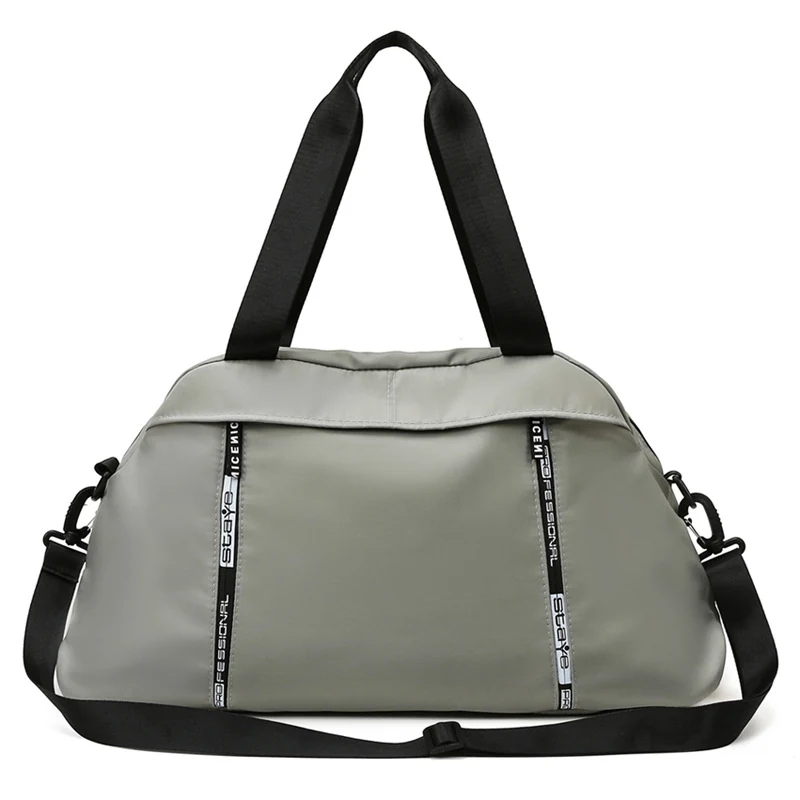 Oxford Gym Duffle with Yoga-Mat Carry Gray color SKU reference