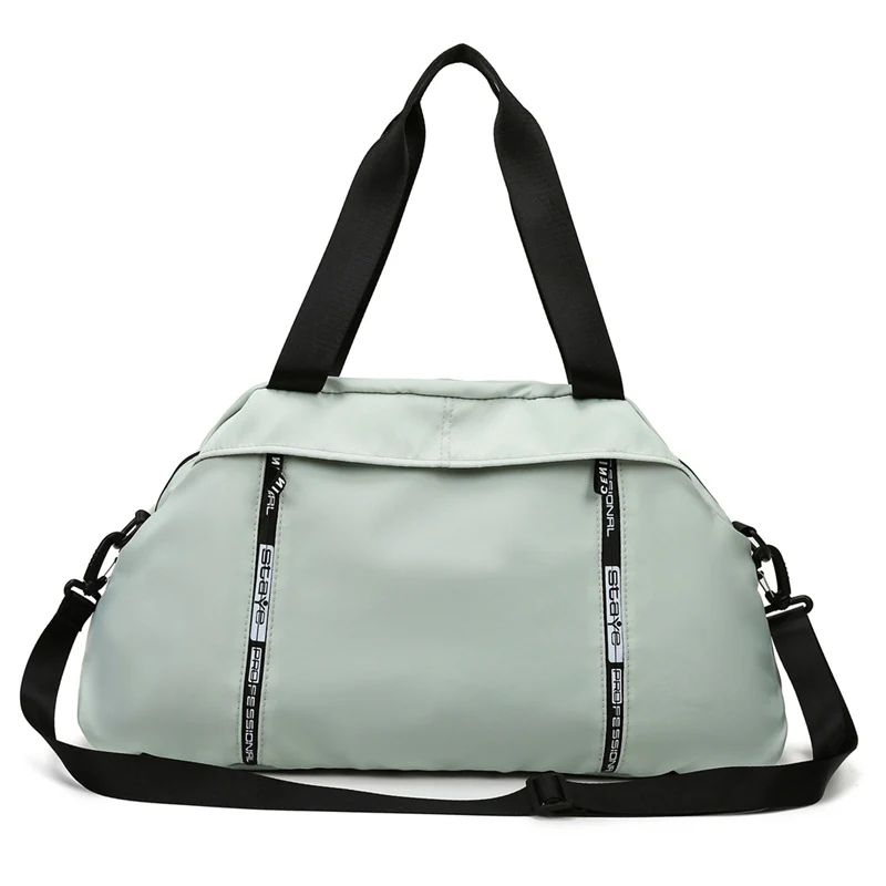 Oxford Gym Duffle with Yoga-Mat Carry Light green color SKU reference