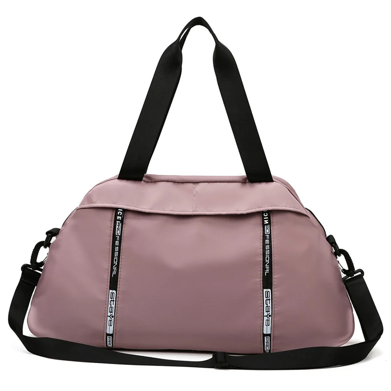 Oxford Gym Duffle with Yoga-Mat Carry Pink 2 color SKU reference