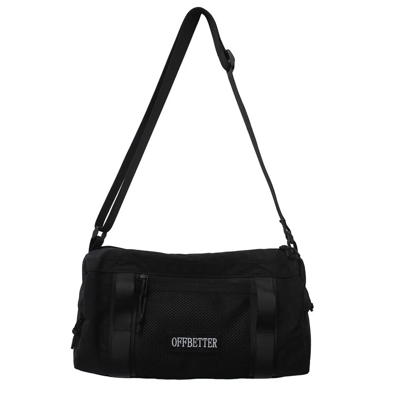 Compact Sports & Yoga Duffle with Mesh Storage Black color SKU reference