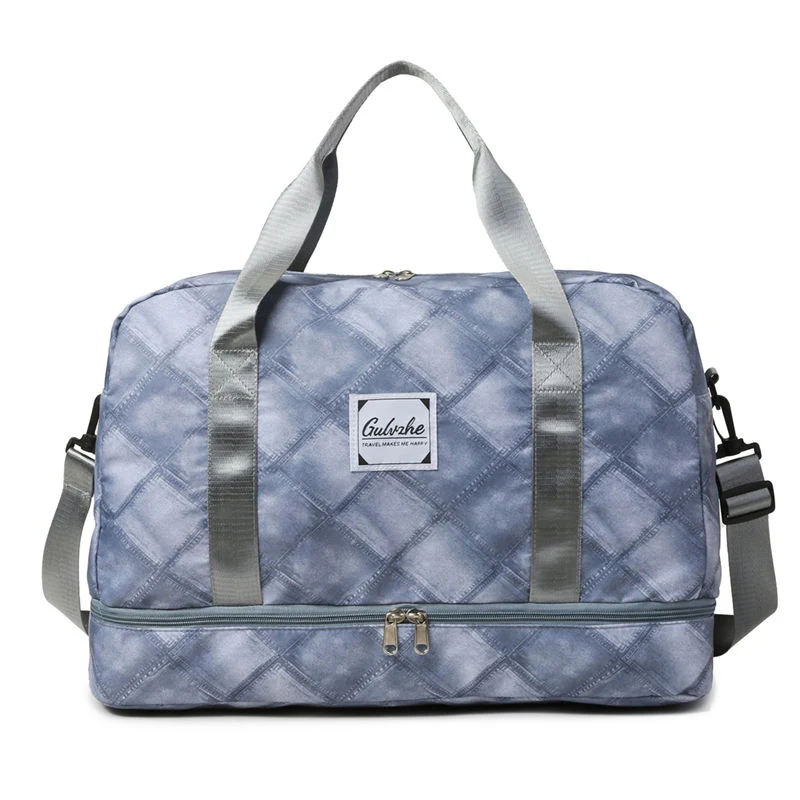Oxford Overnight Duffel with Separate Shoe Storage Gray color SKU reference