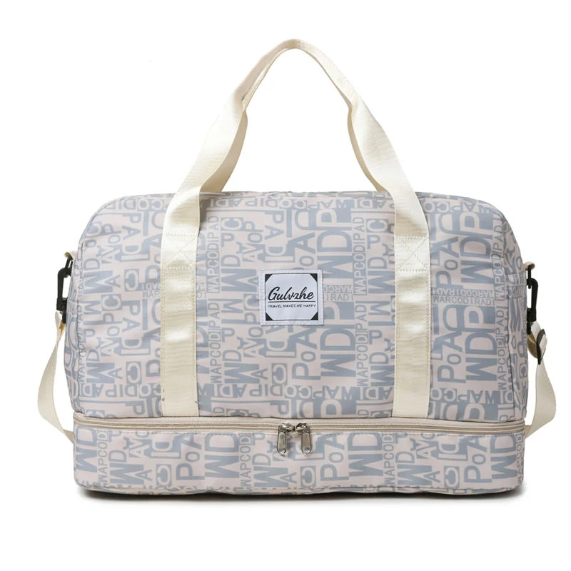 Oxford Overnight Duffel with Separate Shoe Storage White color SKU reference