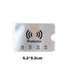 Aluminum Card Sleeve with RFID Shielding Claim Design 14 color SKU reference