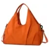 Nylon Gym & Travel Duffel with Shoe and Wet/Dry Storage Orange color SKU reference