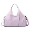 Nylon Gym & Travel Duffel with Shoe and Wet/Dry Storage Purple color SKU reference