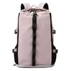 26L Oxford Racket Backpack with Three-Way Carry and Shoe Compartment Purple color SKU reference