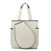 30L Oxford Racket Backpack with Anti-Theft Pocket White color SKU reference
