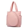 30L Oxford Racket Backpack with Anti-Theft Pocket Pink color SKU reference
