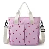 12 L Printed Baby Care Organizer Tote Purple color SKU reference