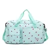 Oxford Travel Duffel with Front Pocket and Shoe Compartment Green color SKU reference