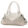Oxford Gym and Travel Duffel with Wet/Dry Pocket White color SKU reference