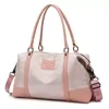 Oxford Gym and Travel Duffel with Wet/Dry Pocket Pink color SKU reference