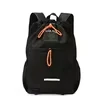 16 L Drawstring Racket Backpack with Custom Embroidery Black color SKU reference