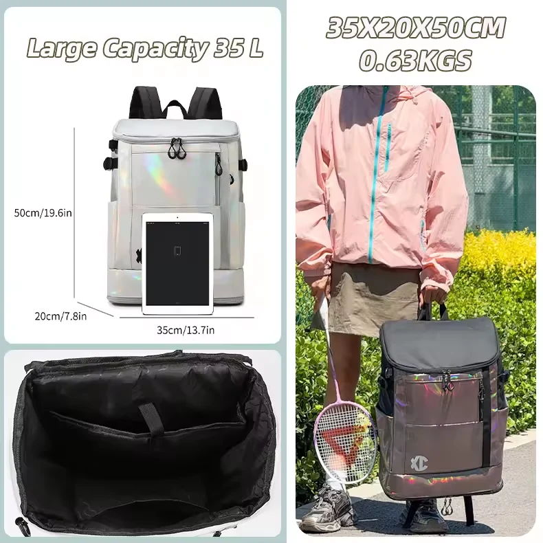 35 L Racket & Travel Backpack with Shoe Compartment product reference image