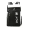 30 L Oxford Racket Sports Backpack with Shoe Storage Black color SKU reference